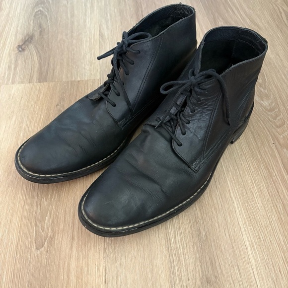 Cole Haan Men’s Black Leather Chukka Boots Size 13M – Casual Dress Ankle Boots - Picture 1 of 7